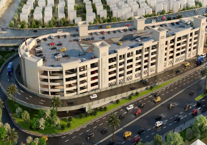 Bashteel Garage Building Egypt - large transportation infrastructure project with MEP engineering systems